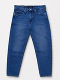 Relaxed Tapered Jeans – Classic Blue