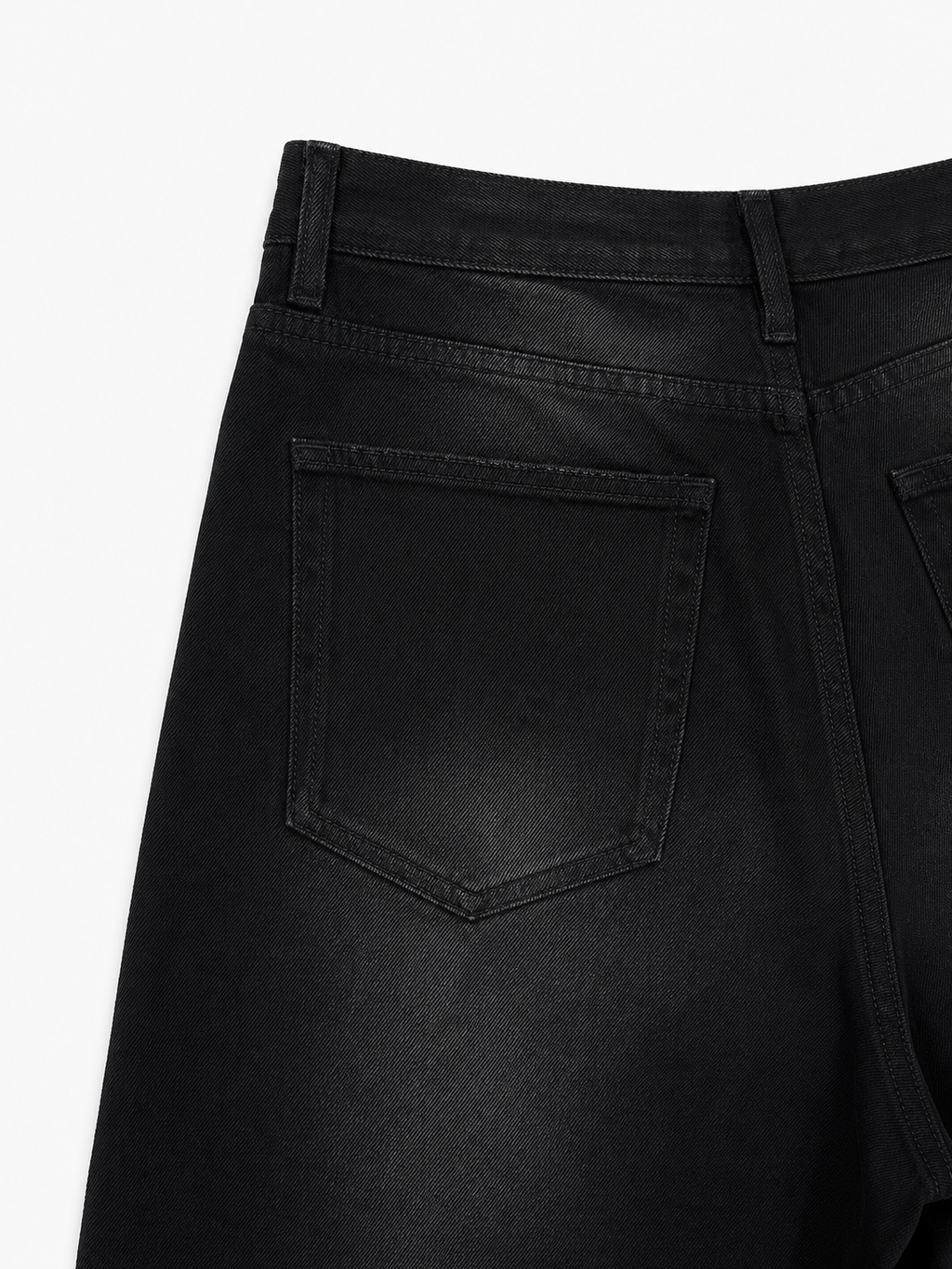 Baggy Jeans – Washed Black