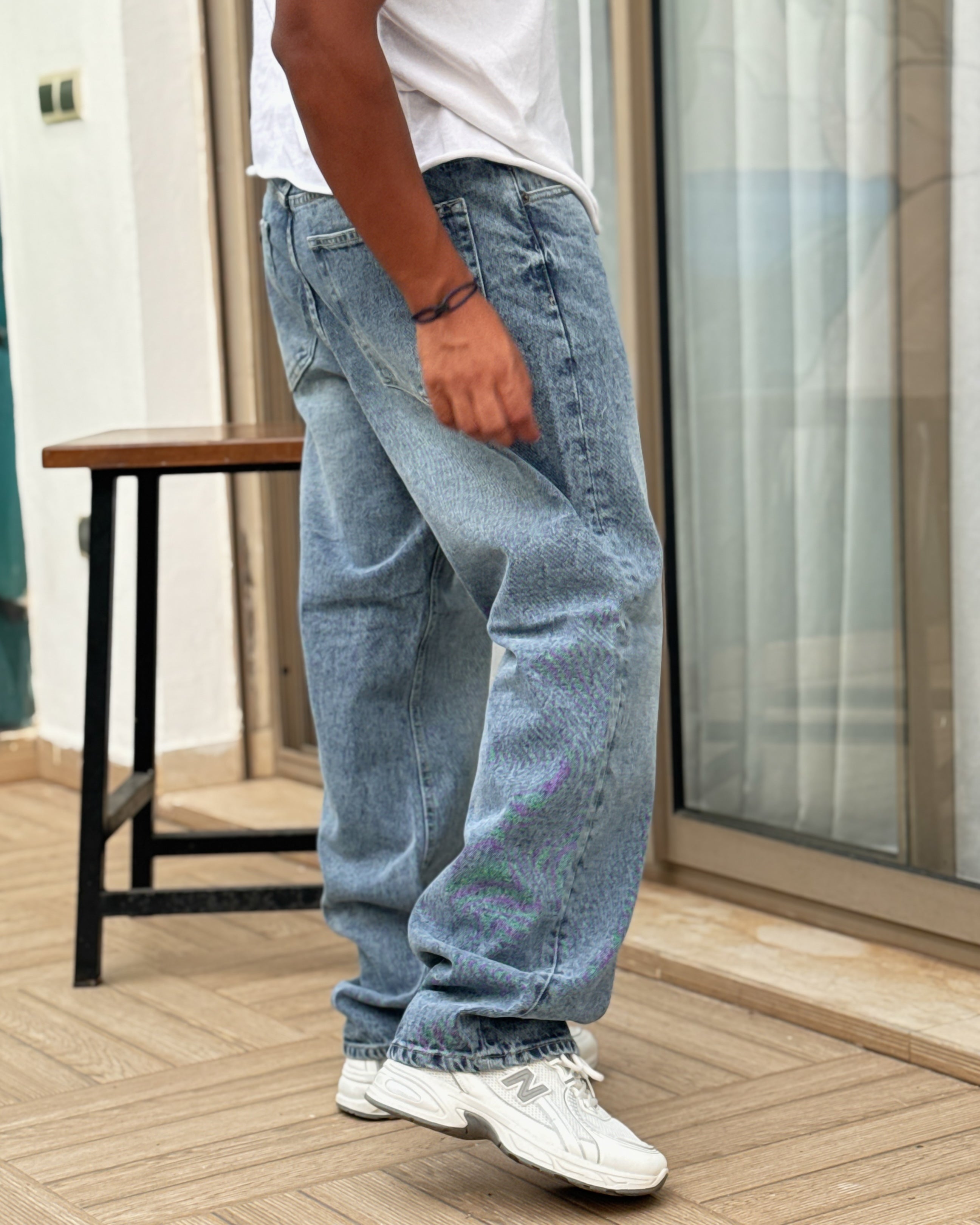 Baggy Jeans Classic Blue