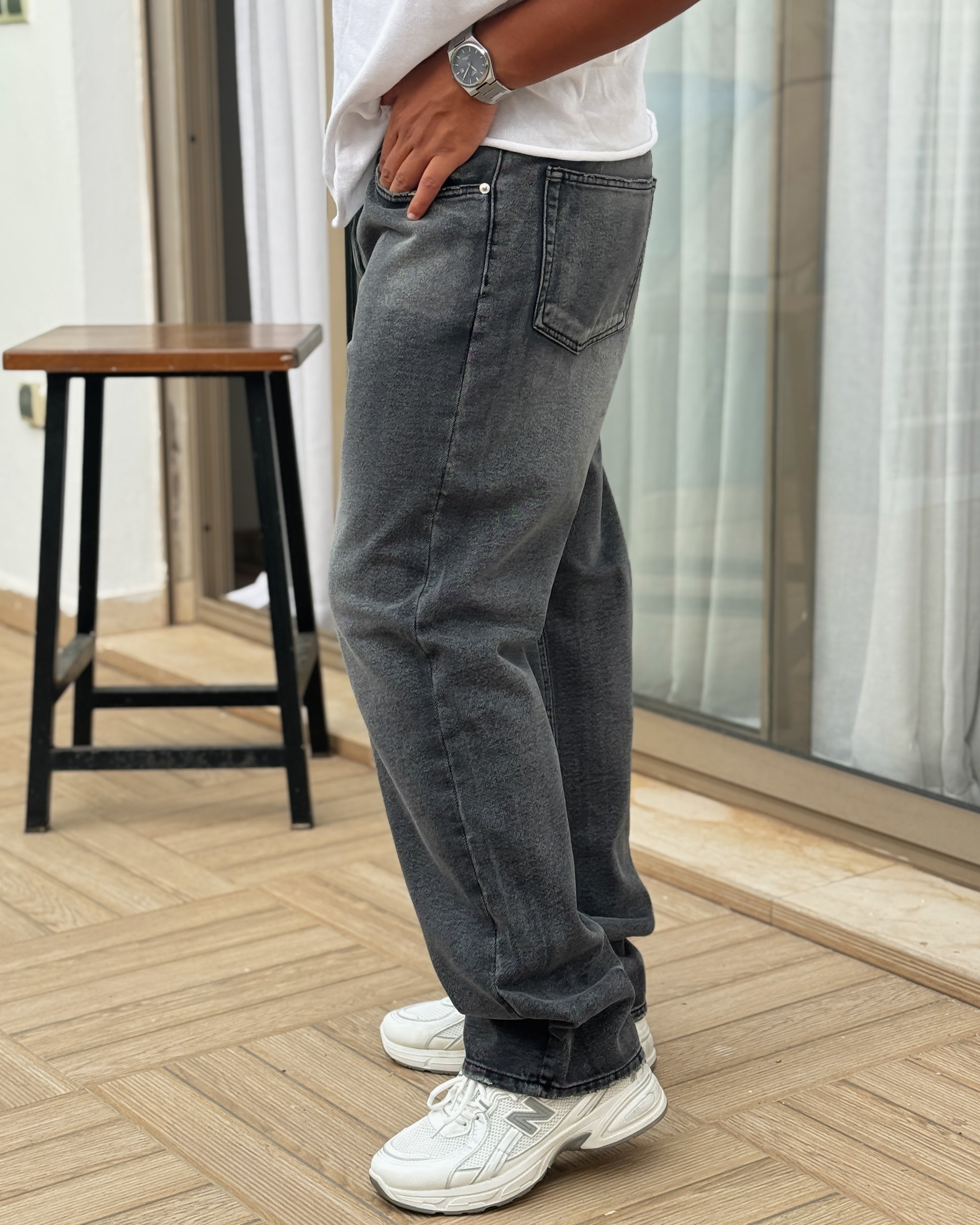 Baggy Jeans – Shadow Black
